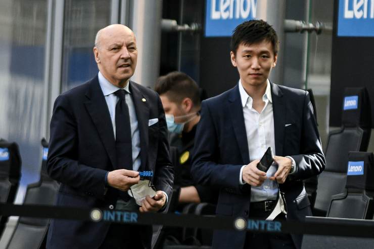 Beppe Marotta e Steven Zhang