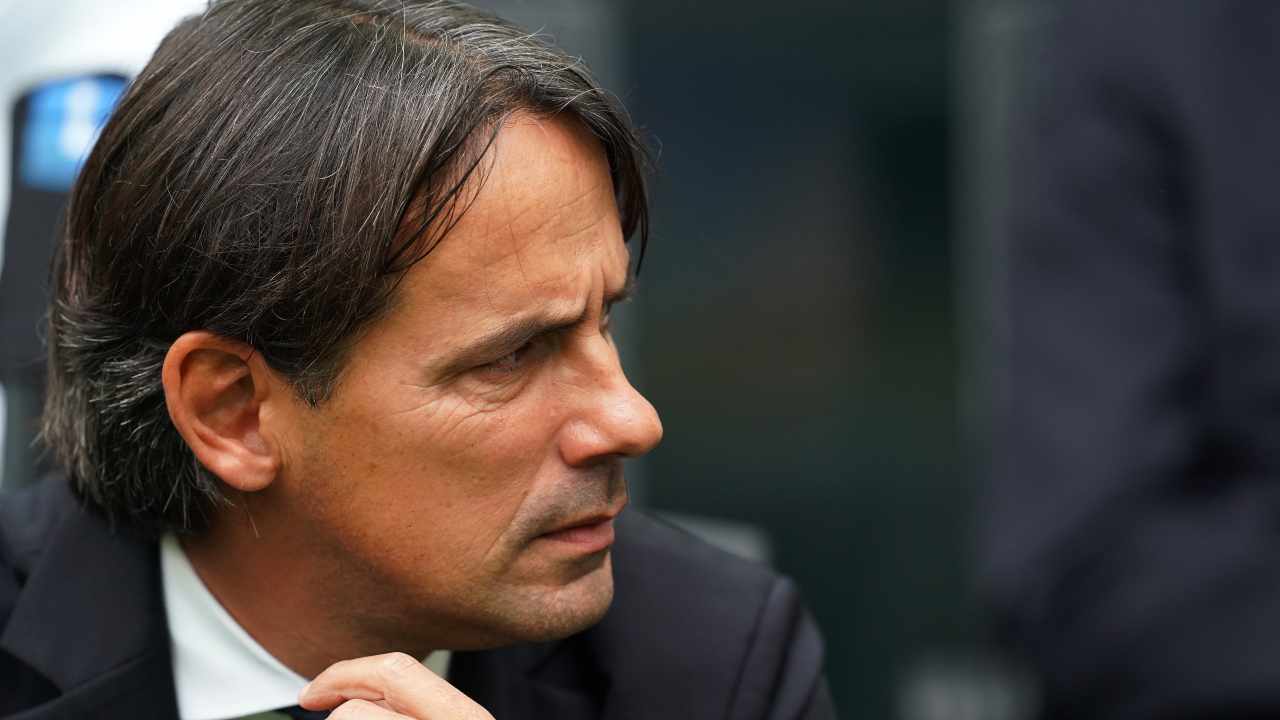 Simone Inzaghi, l'uomo Europa dell'Inter (LaPresse) 27 ottobre 2022 zonainter.it